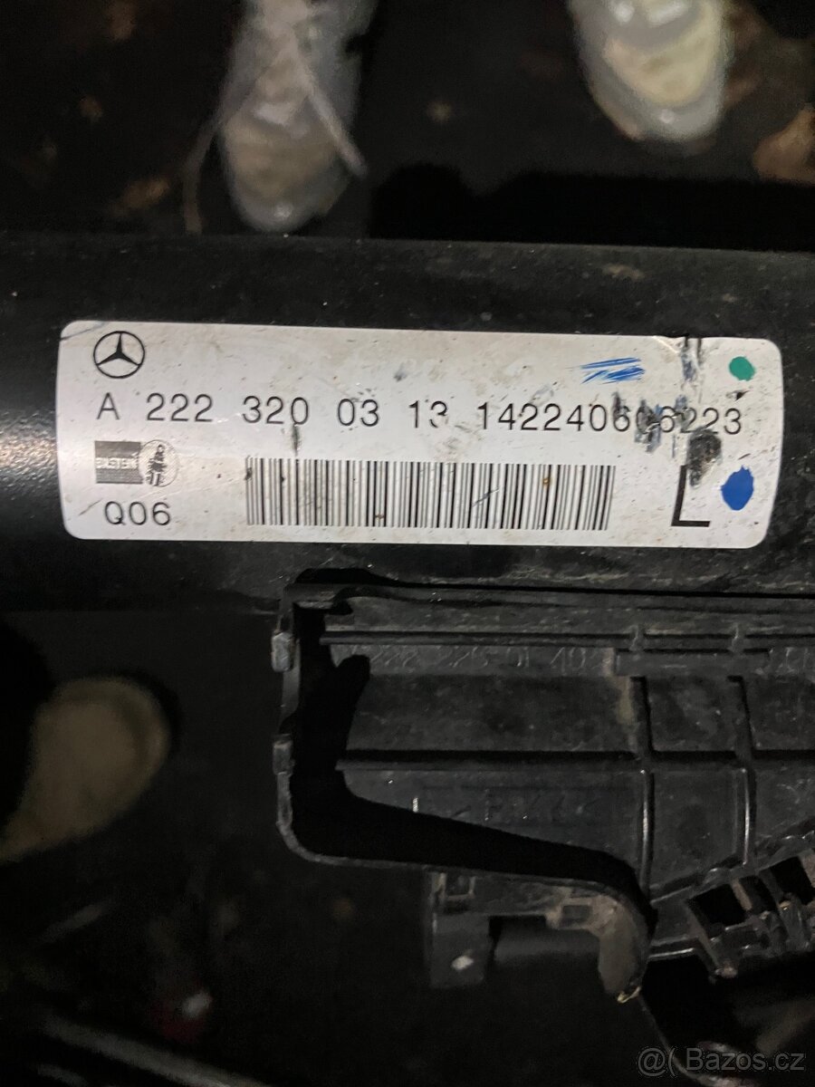 Tlumič Mercedes W222 airmatic 4matic PZ POUZITY