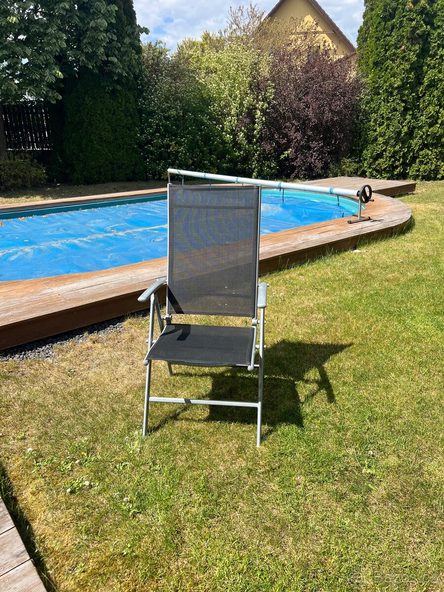 Zahradní židle 4x