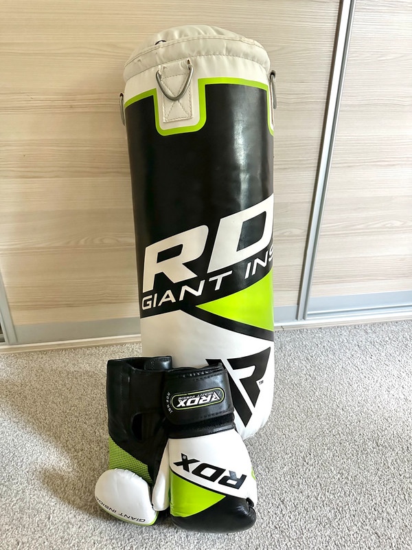 Boxovací pytel RDX sport Junior Jack J - 8 + rukavice 06 oz