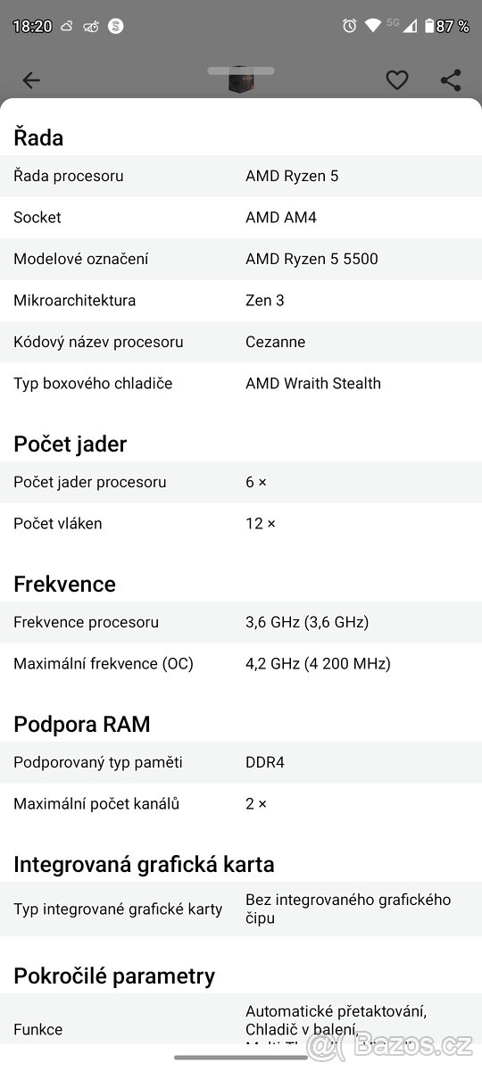 AMD ryzen 5500