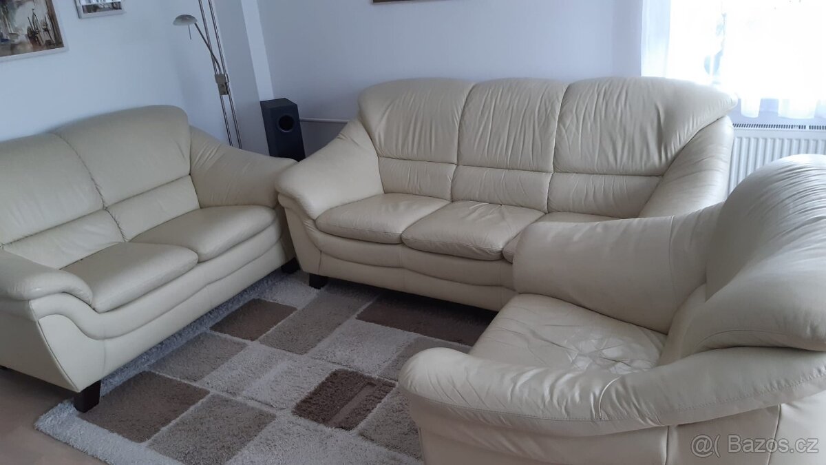 Prodám koženou sedací soupravu GIO