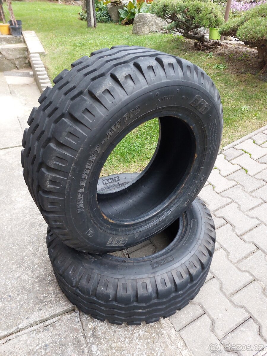 Pneumatiky + duše 10,5/65-16 BKT