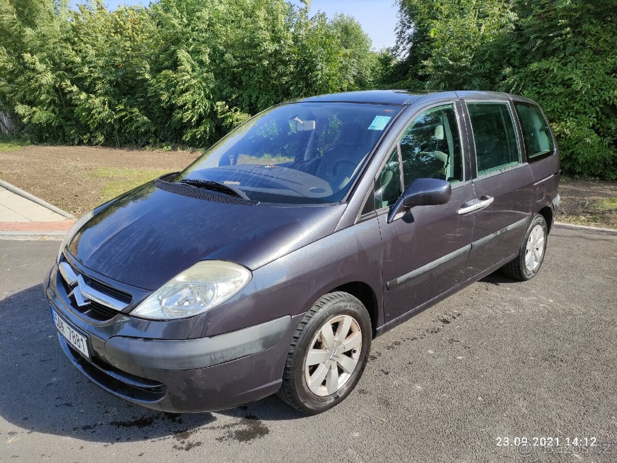 Citroen C8 2.0i 100kw LPG na opravu či díly