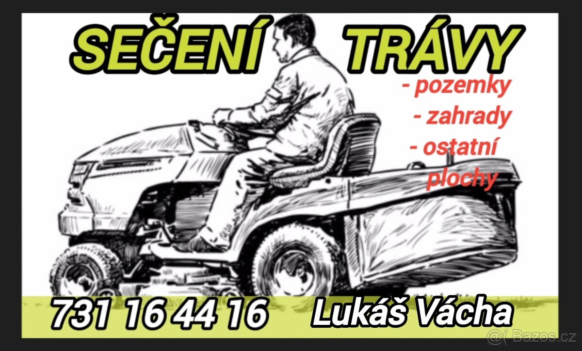 Sečení trávy