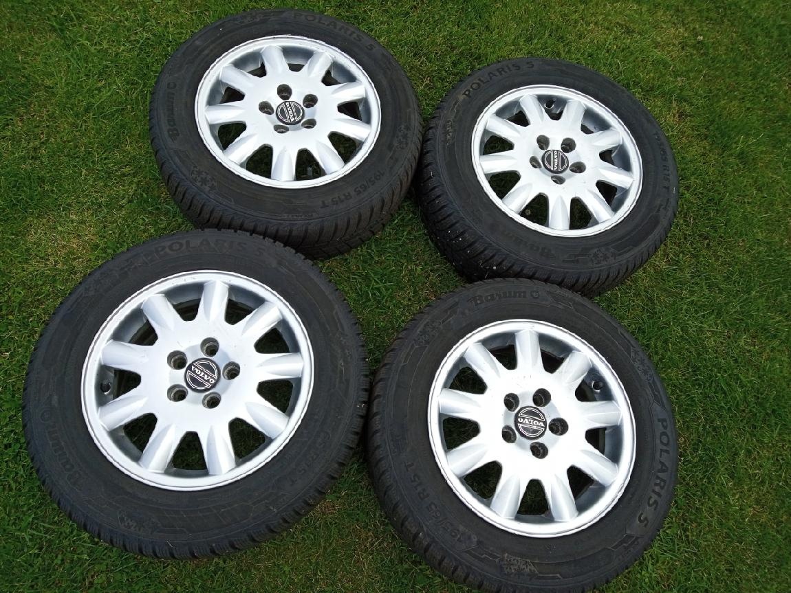 Volvo kola 6,5Jx15 ET43 s pneu