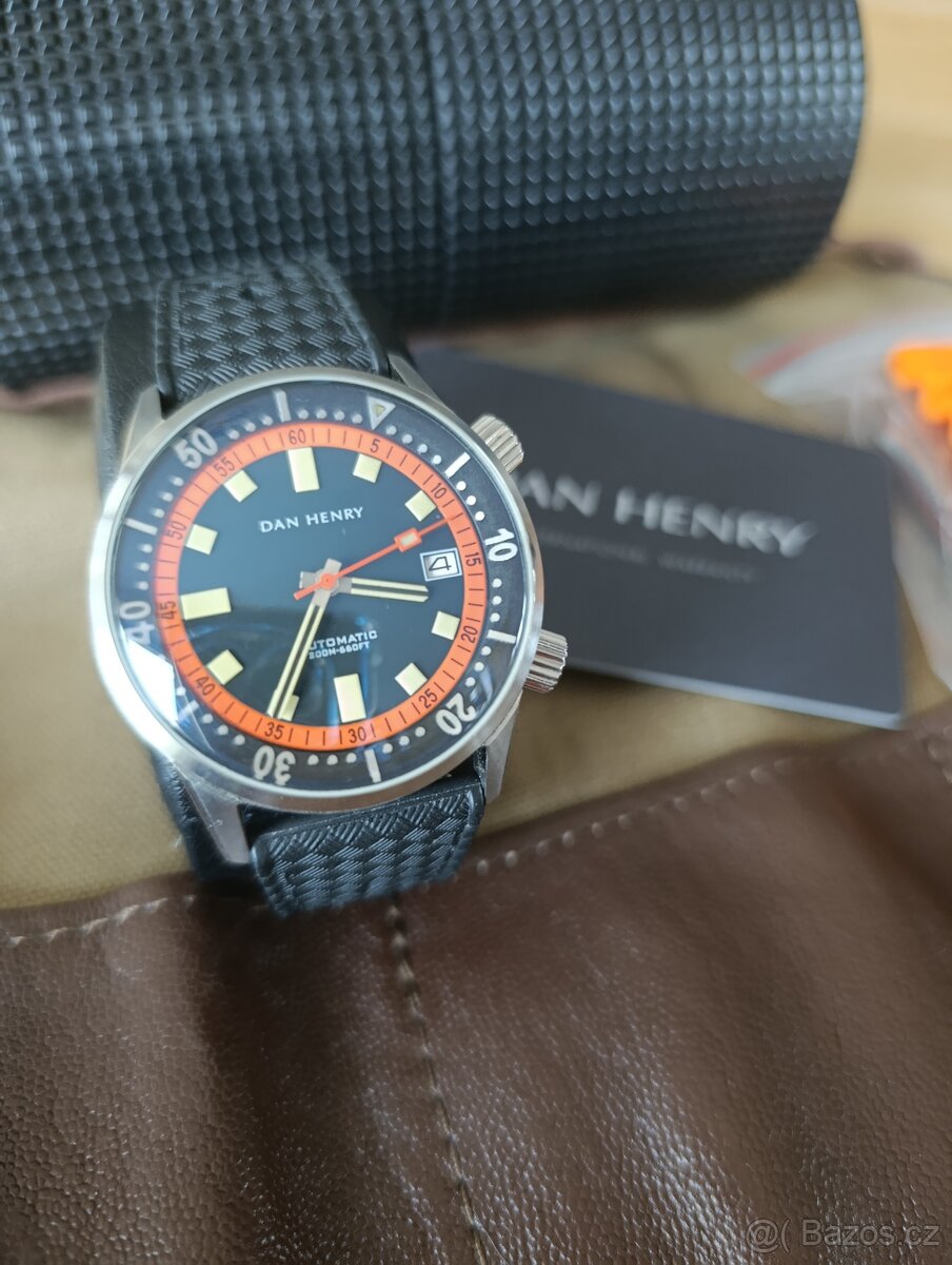 Hodinky limitovaná edice DAN HENRY / 1970 Automatic diver