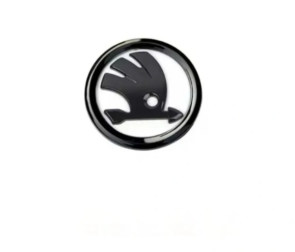 Znak do volantu 42mm - bílý