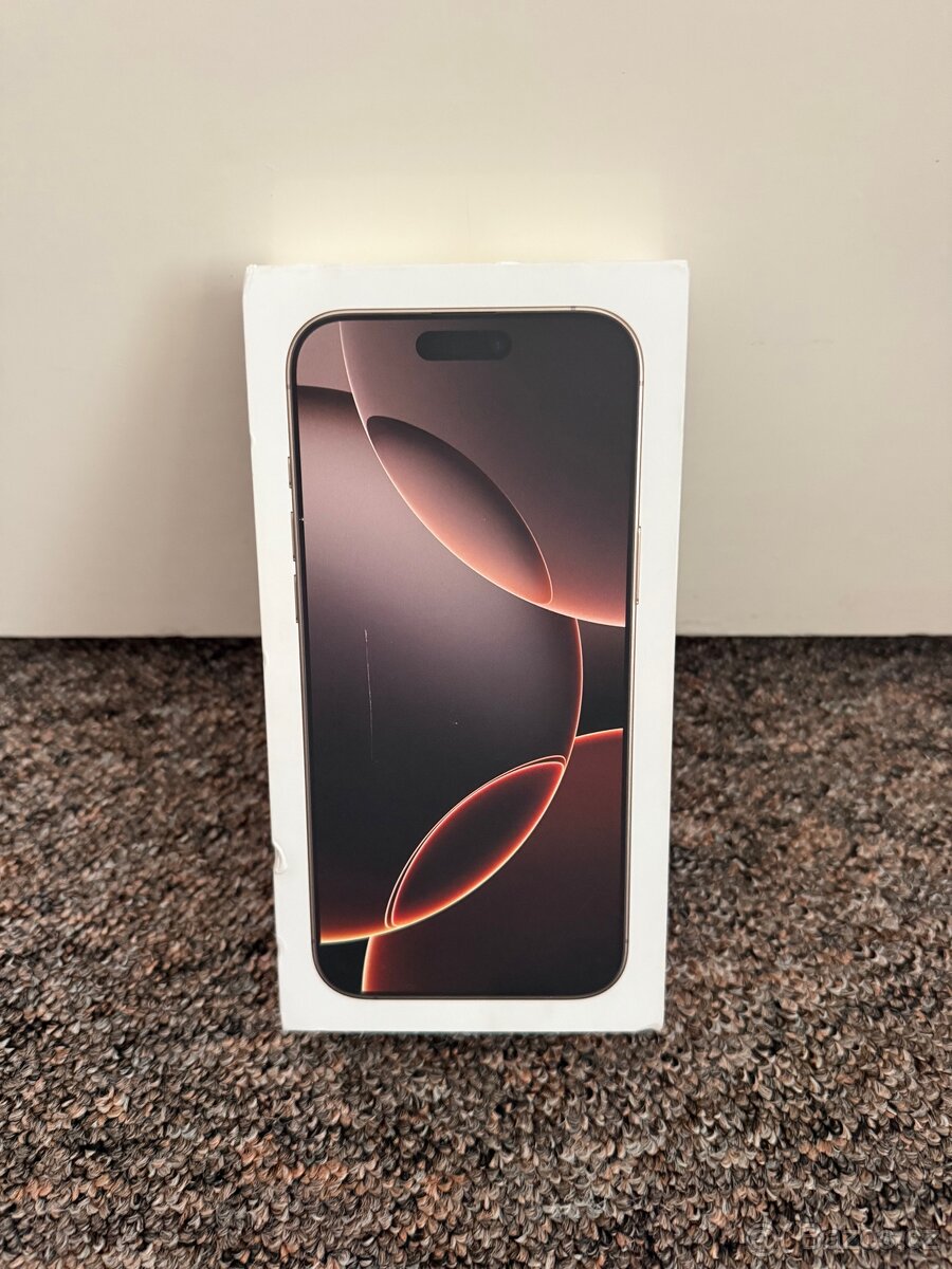 Apple iPhone 16 Pro Max 512gb Desert Titanium. 2 roky CZ zar