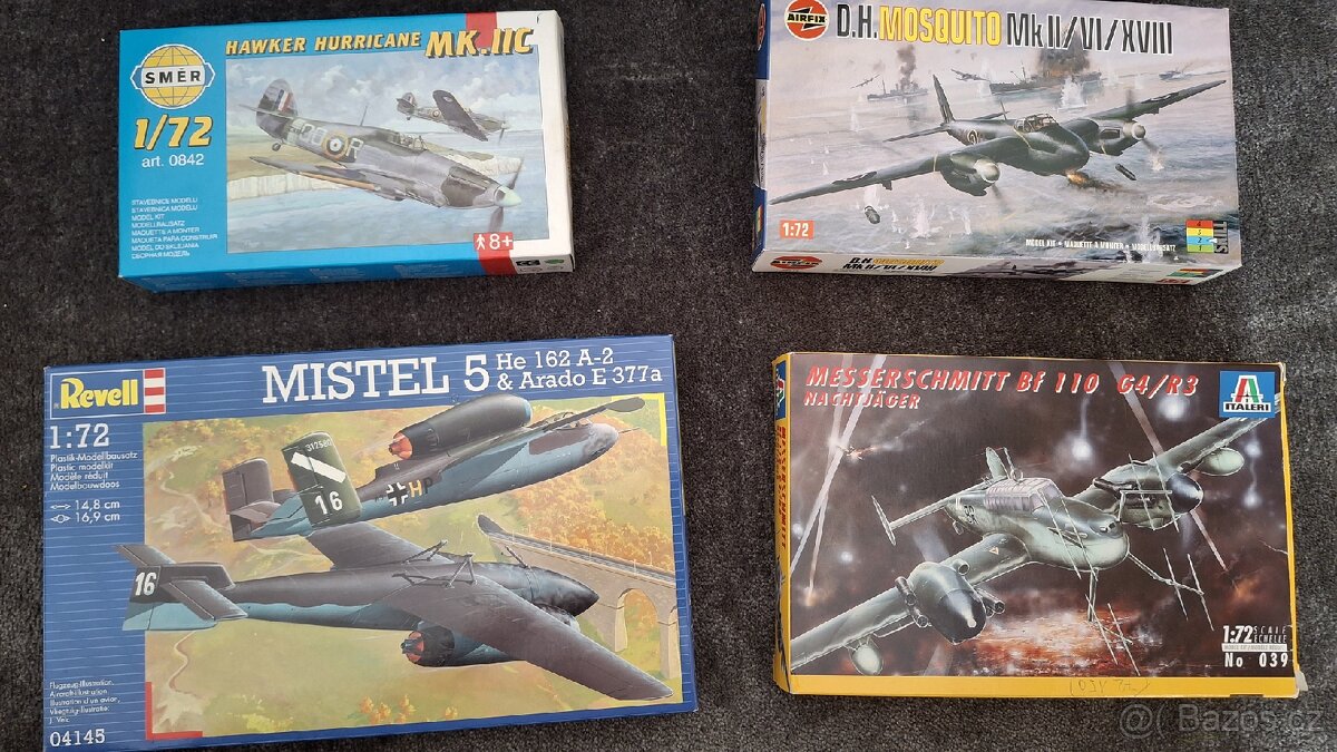 Modely letadel 1/72
