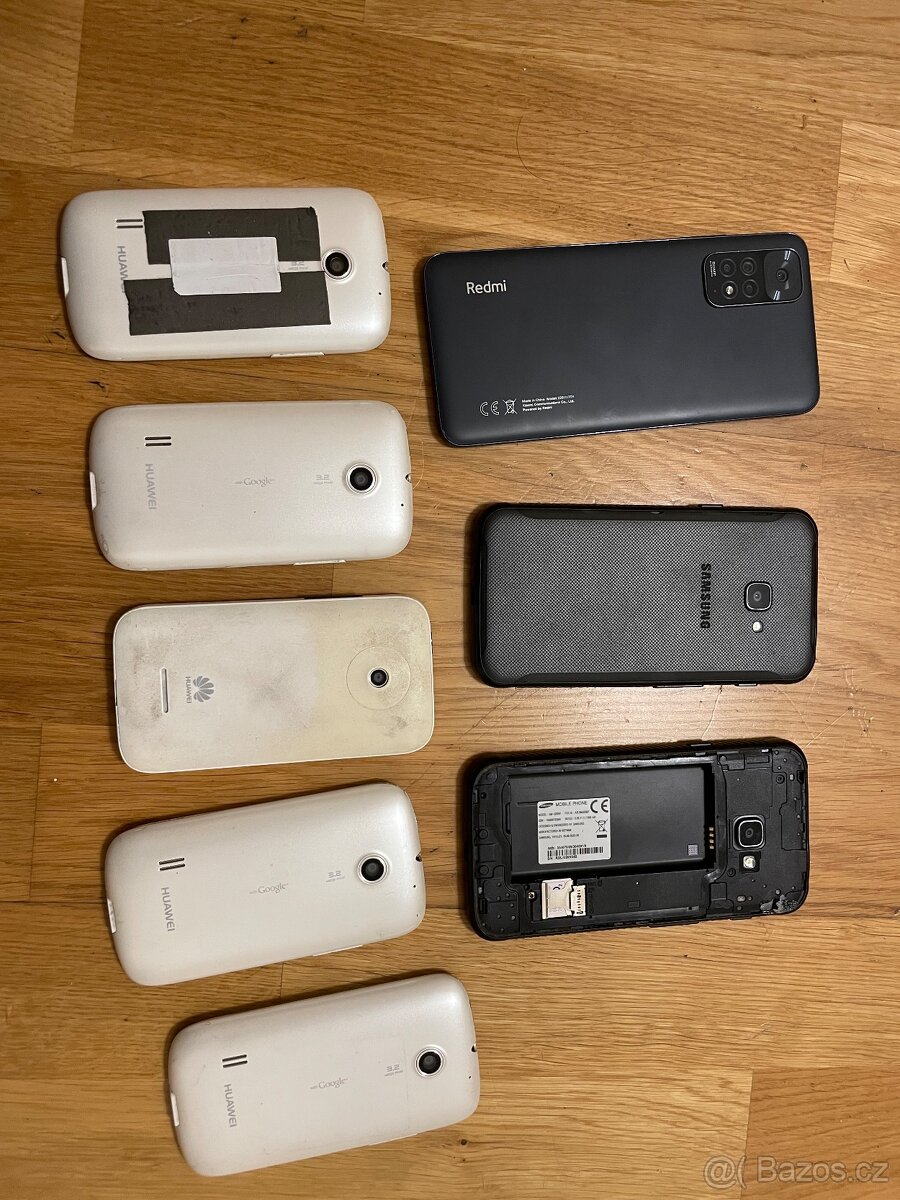 Telefony xiaomi, huawei, samsung