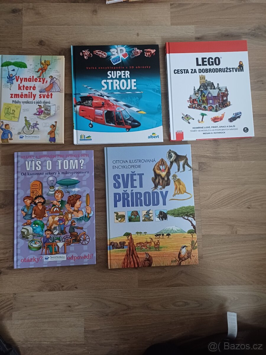 Knížky pro děti,  encyklopedie