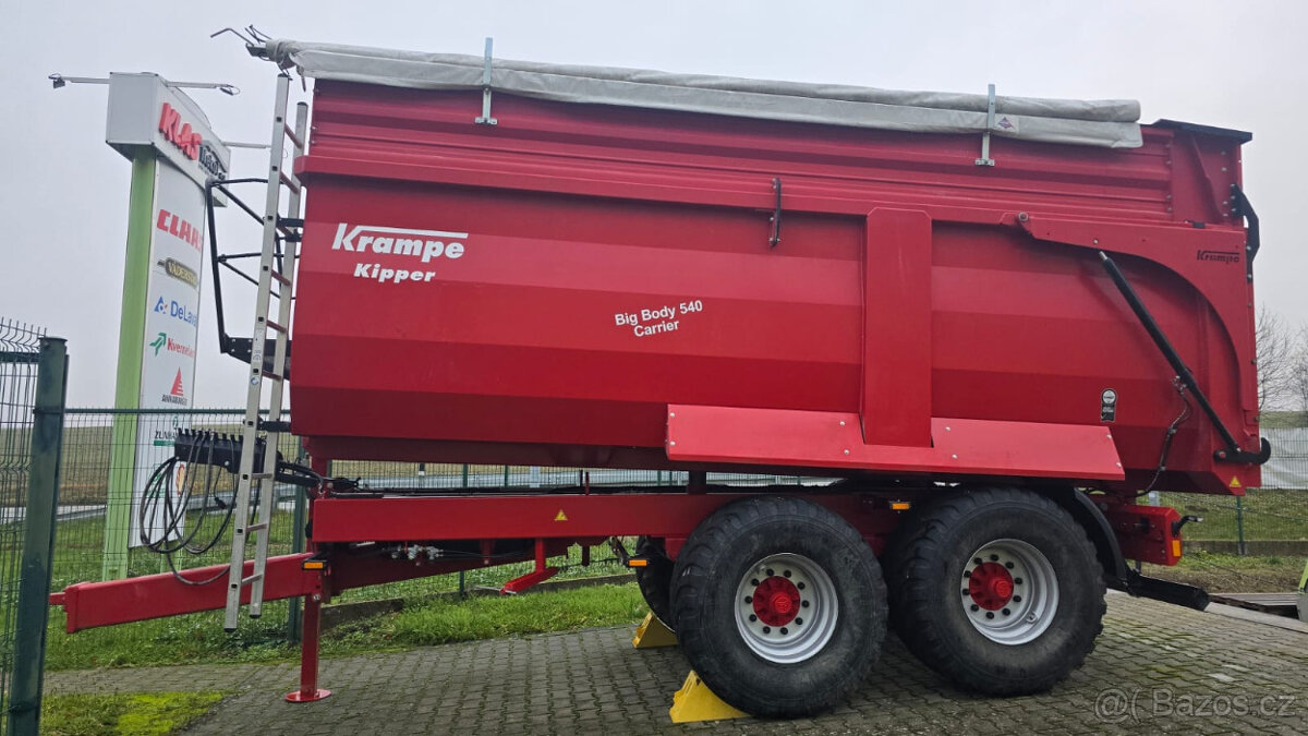Krampe Big Body 540 Carrier sklopka návěs