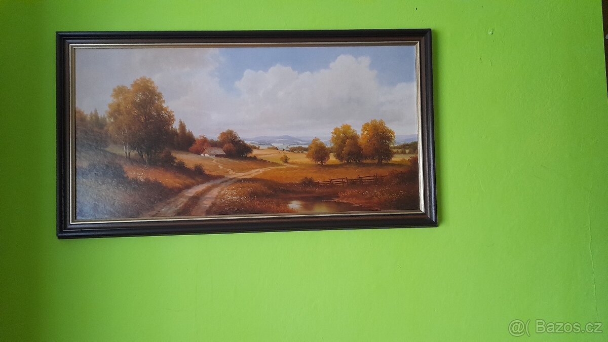 Prodám obraz krajiny