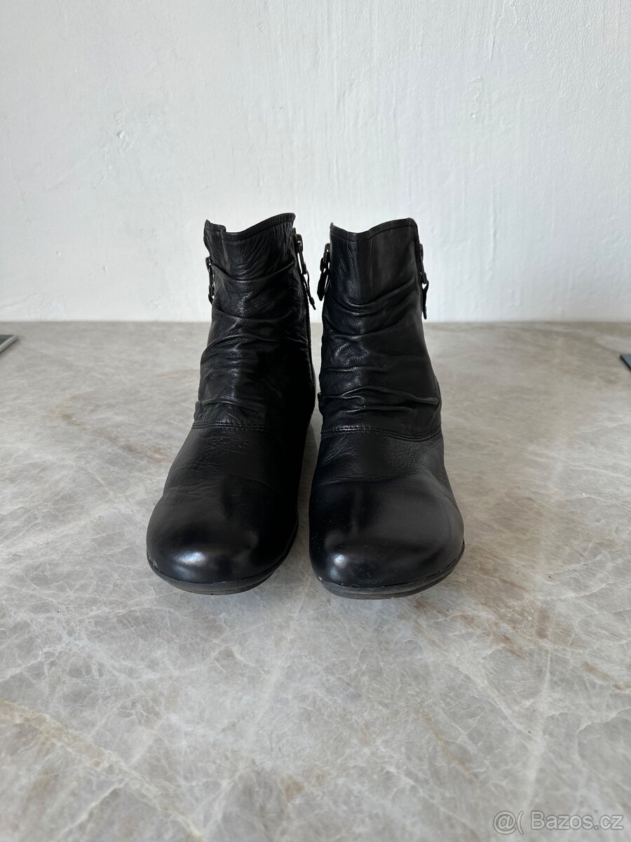 Kožené zimní Siebel vel 41