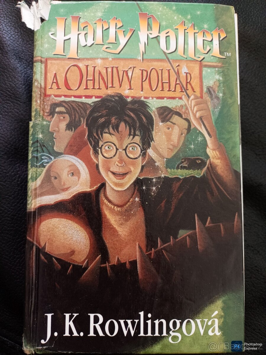 Kniha Harry Potter a Ohnivý pohár dotisk 4. vydání (1. vydán
