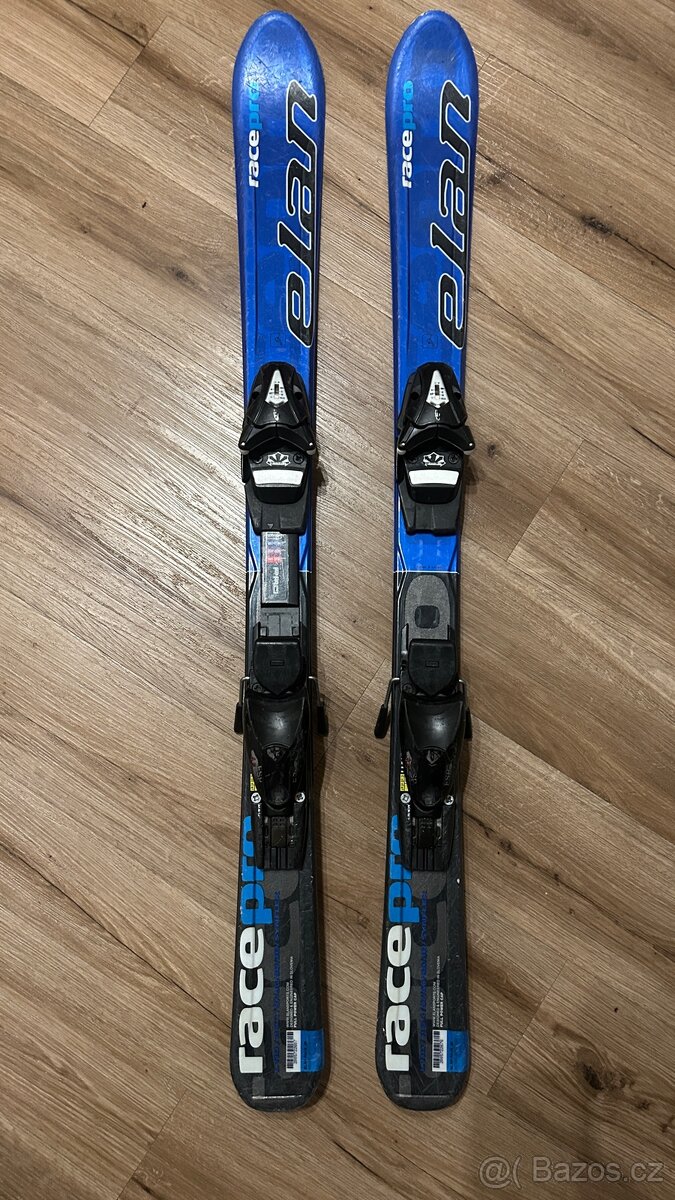 Dětské lyže 110 cm + lyžáky 225 mm