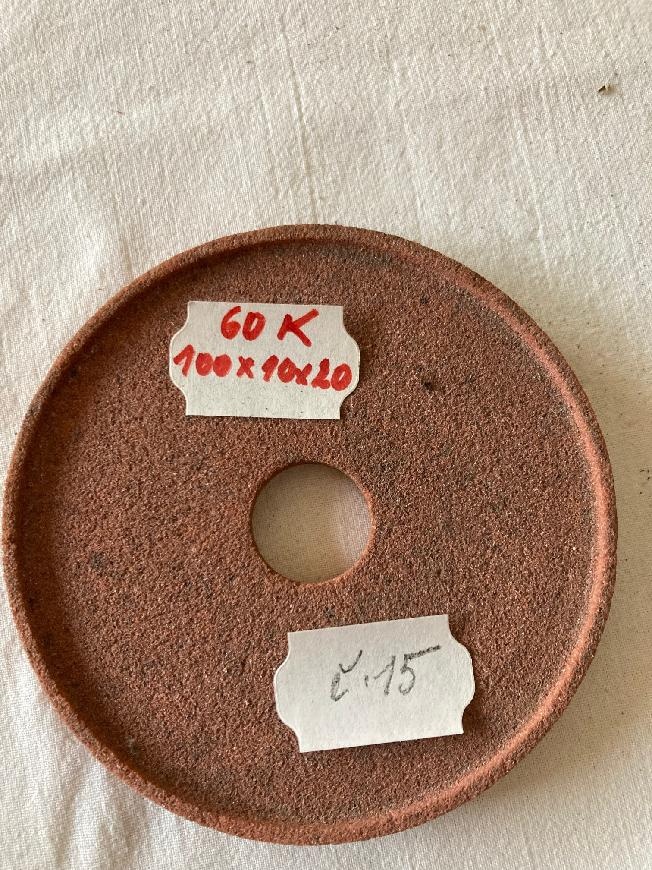 brusný kotouč hrnec 100x10x20