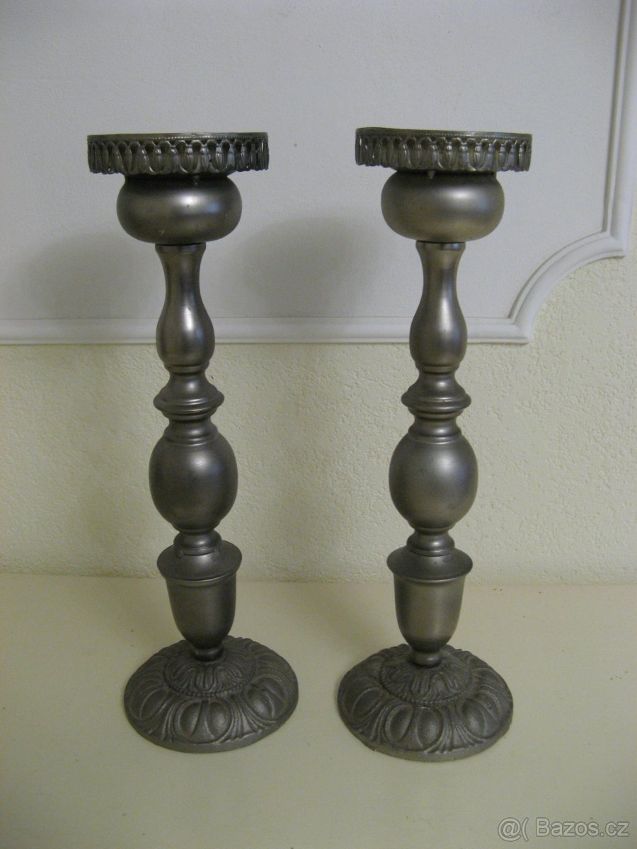Párové svícny. CENA ZA VŠE.