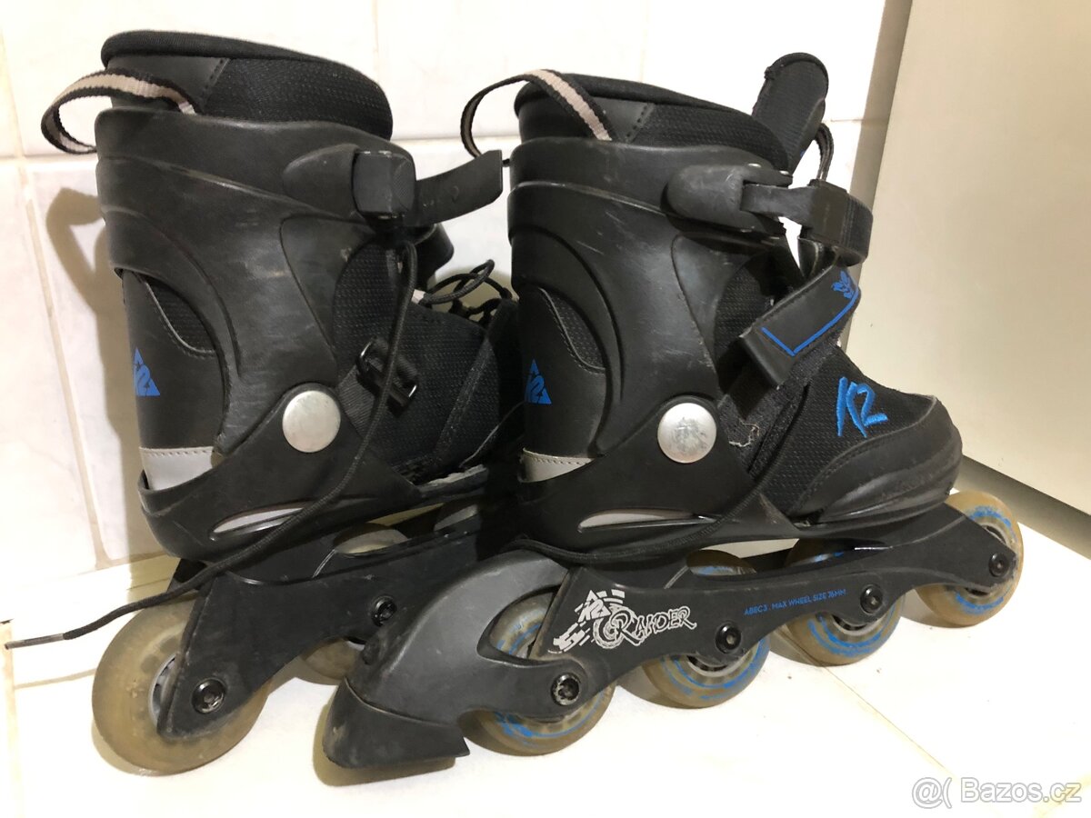 Dětské/juniorské inline brusle K2 Raider, vel. 32–37
