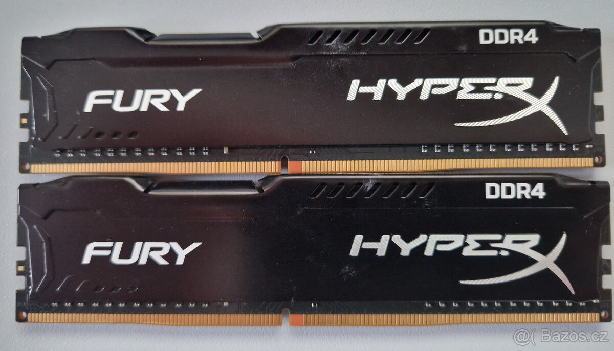 HyperX Fury Black DDR4 2x4GB 2133MHz CL14