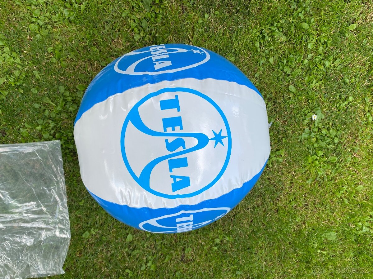 Starý,retro nafukovací balón,fatra 1976,tesla Pardubice
