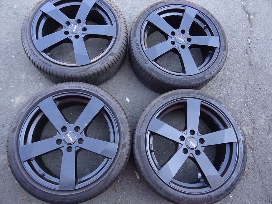 Alu disky na VW, Škoda, 18", 5x112,ET 51, letní sada