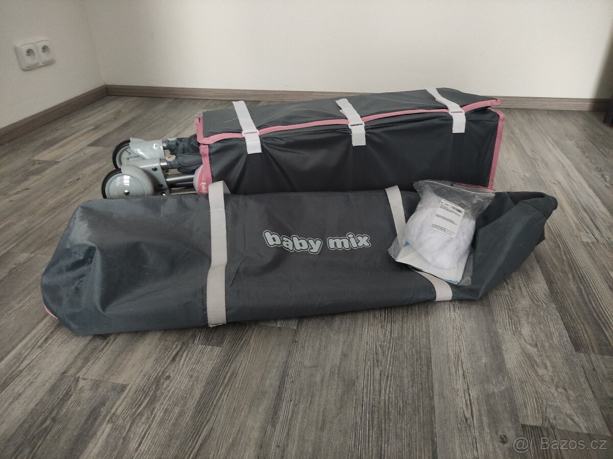 Detská skládací cestovní postýlka zn. Baby mix
