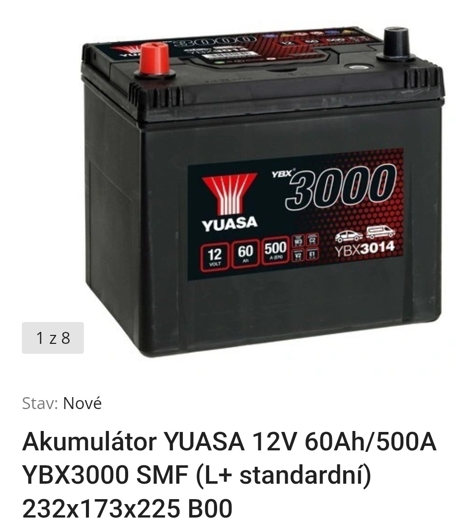 Nová autobaterie