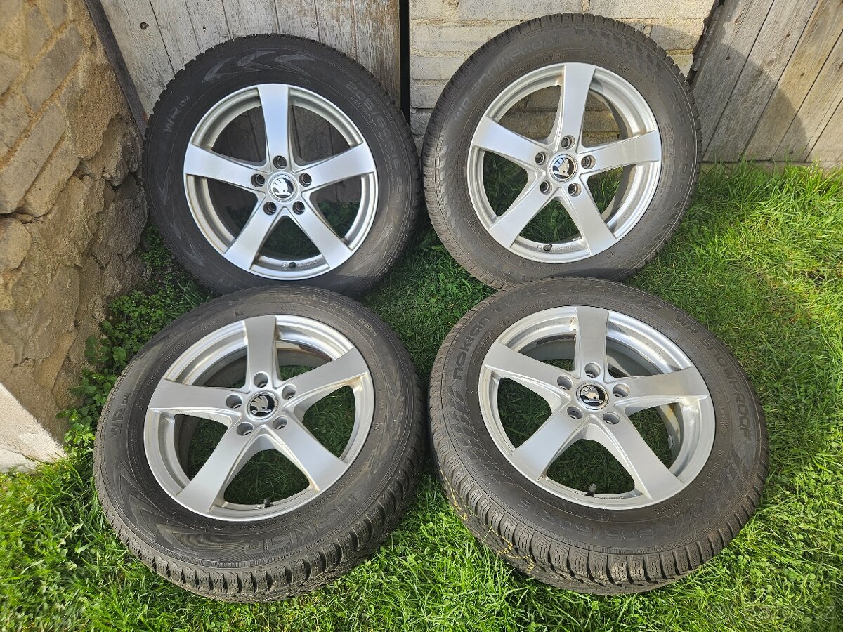 16" 5x112 6,5J ET46 ŠKODA OCTAVIA 4 zimní sada