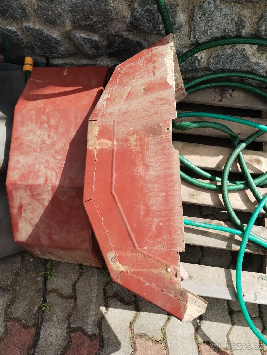 Blatníky na malotraktor