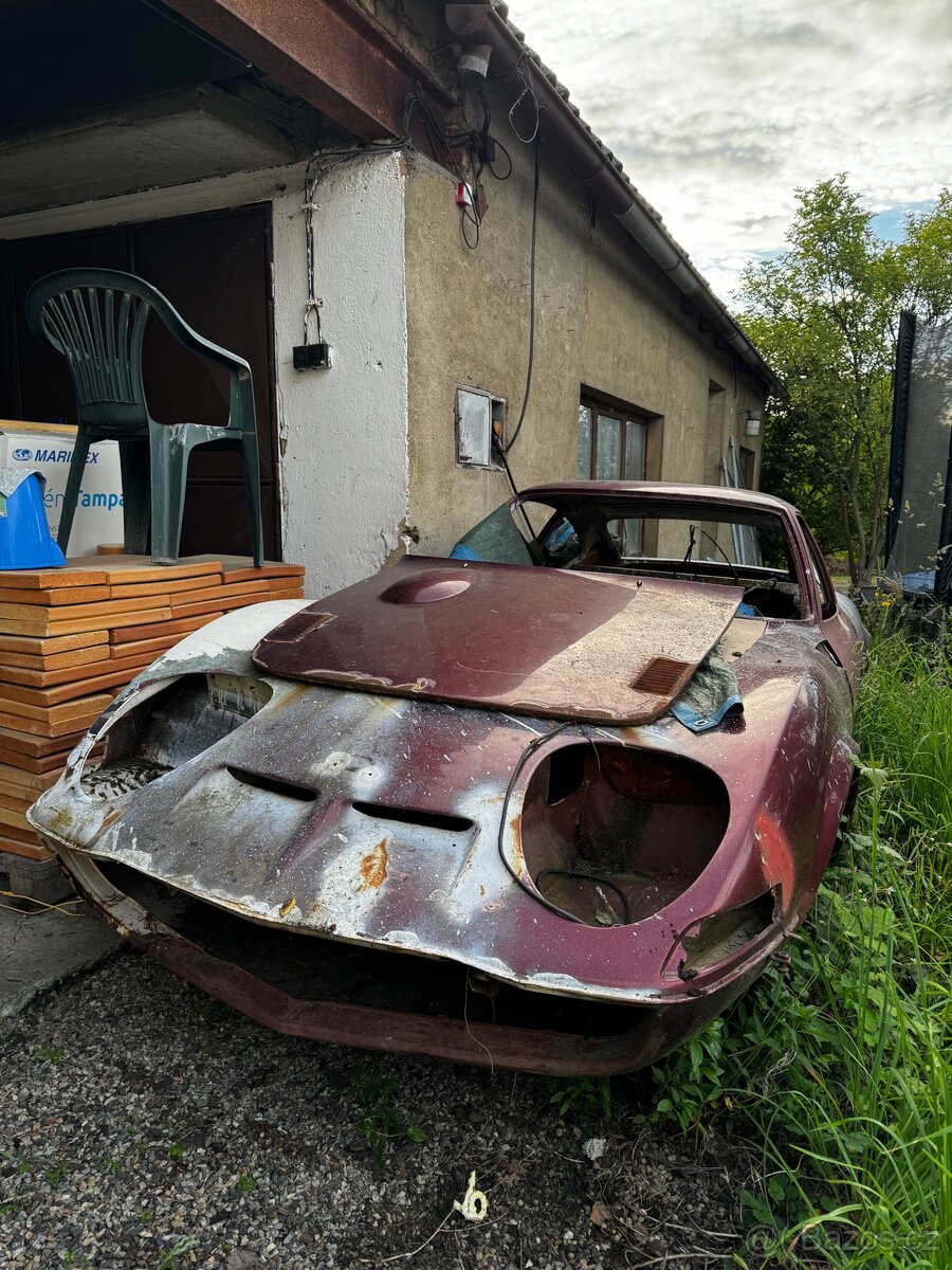 Prodám Opel GT - projekt k renovaci