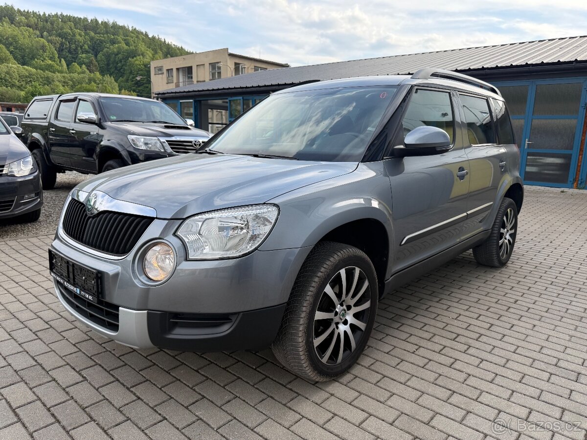 Škoda YETI 2.0 TDi CR KLIMA SENZORY VYHŘ. SEDAČKY SENZORY