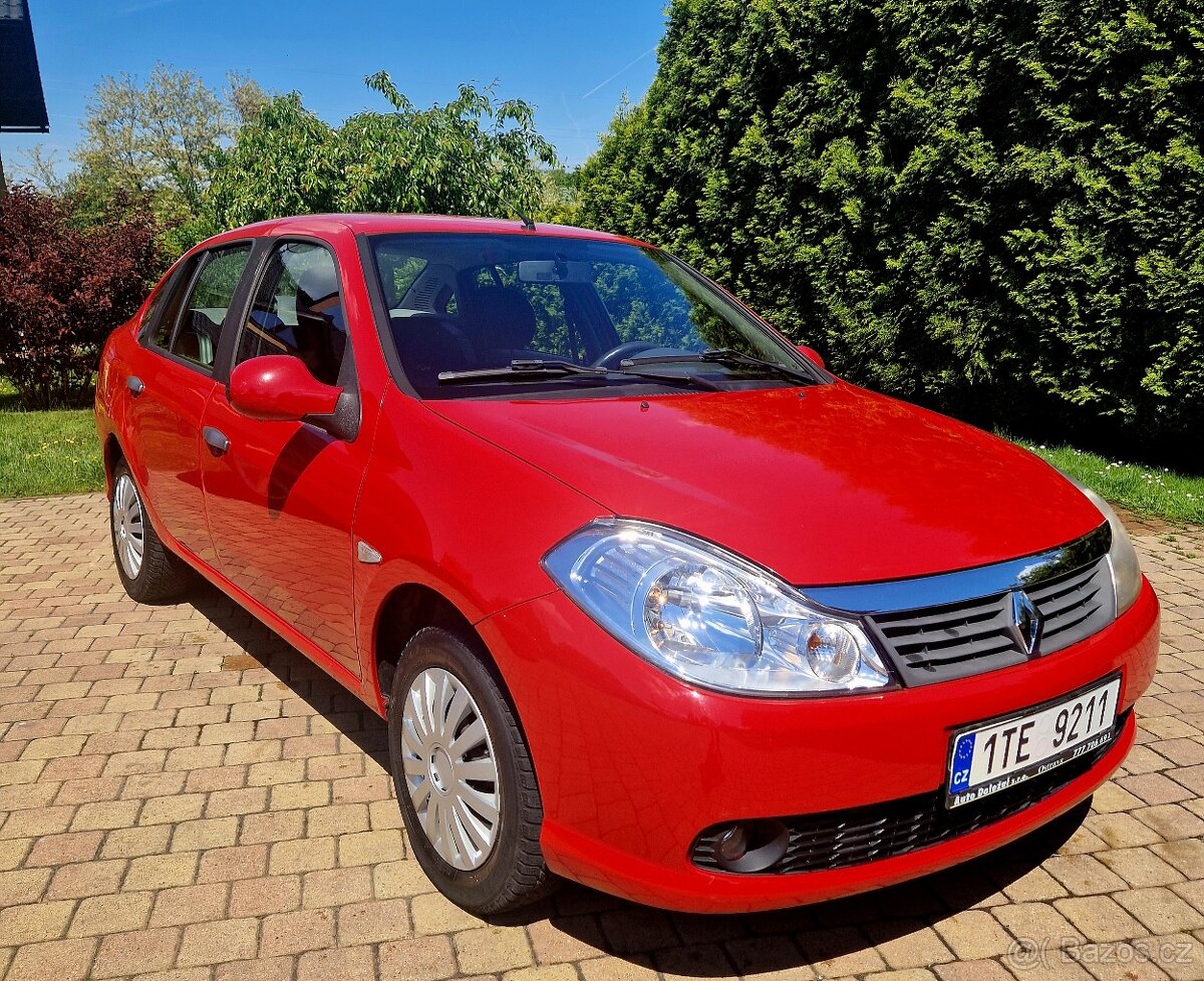 Renault Thalia 1.2 55kw benzin, 2009, 41tkm, ČR původ