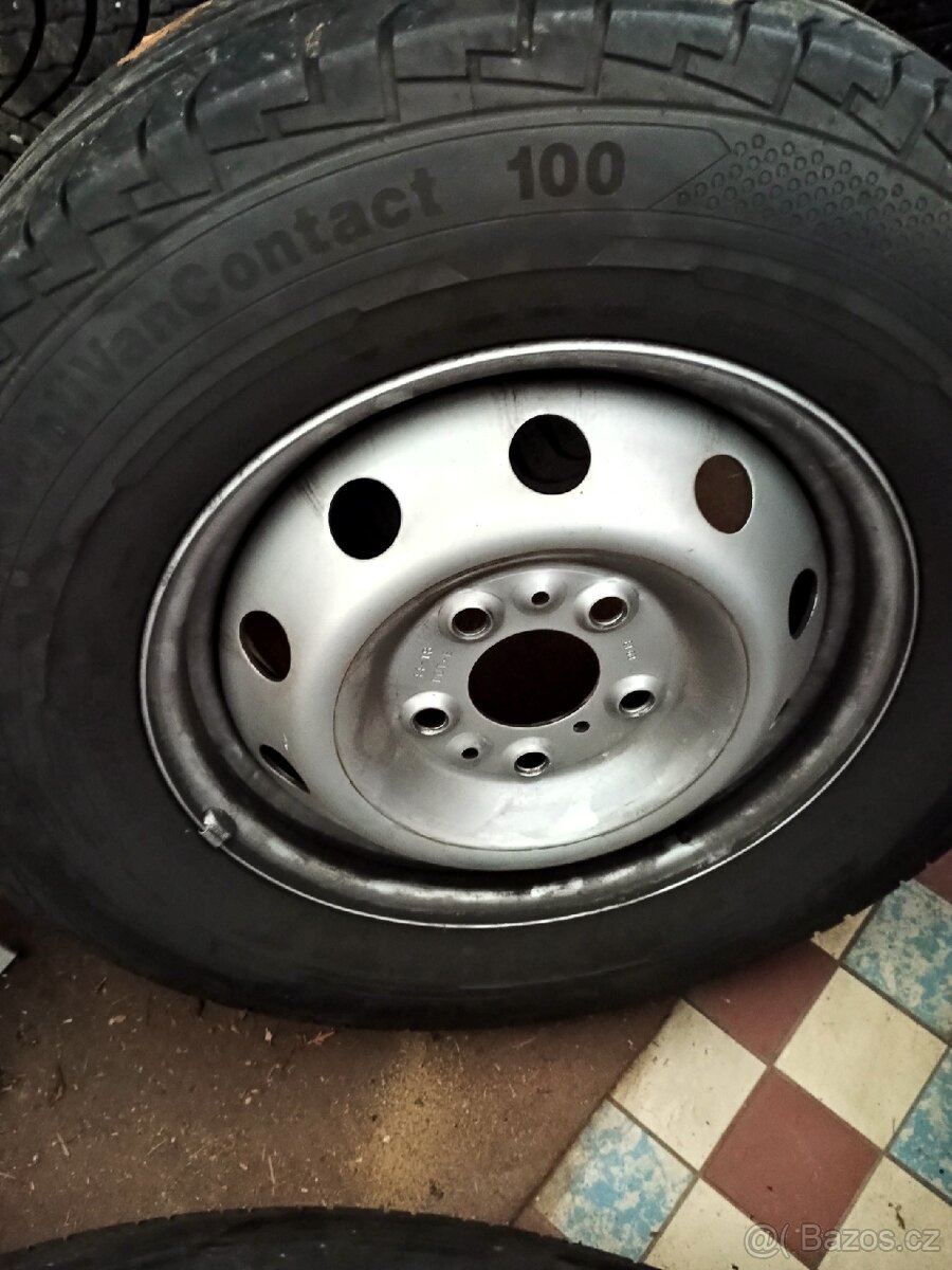 Kompletní kola na Ducato R16 rozteč 5x130