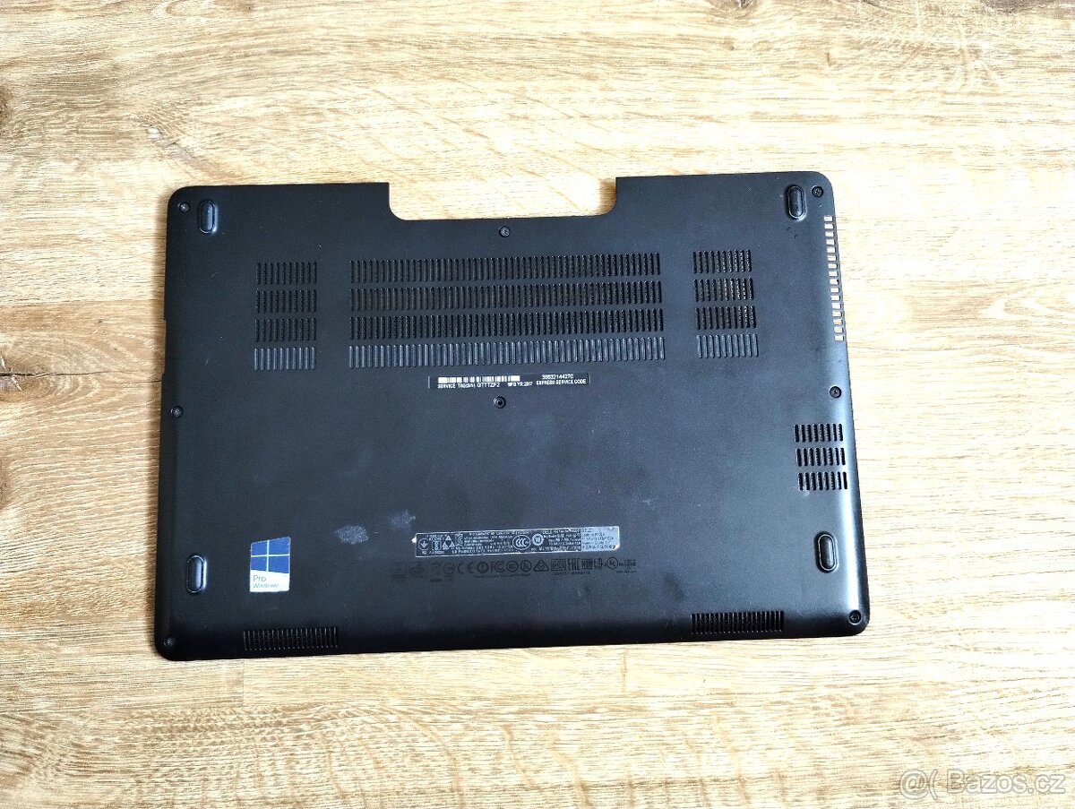 DELL Latitude E7270 - Spodní kryt,Horní palmrest-ntb