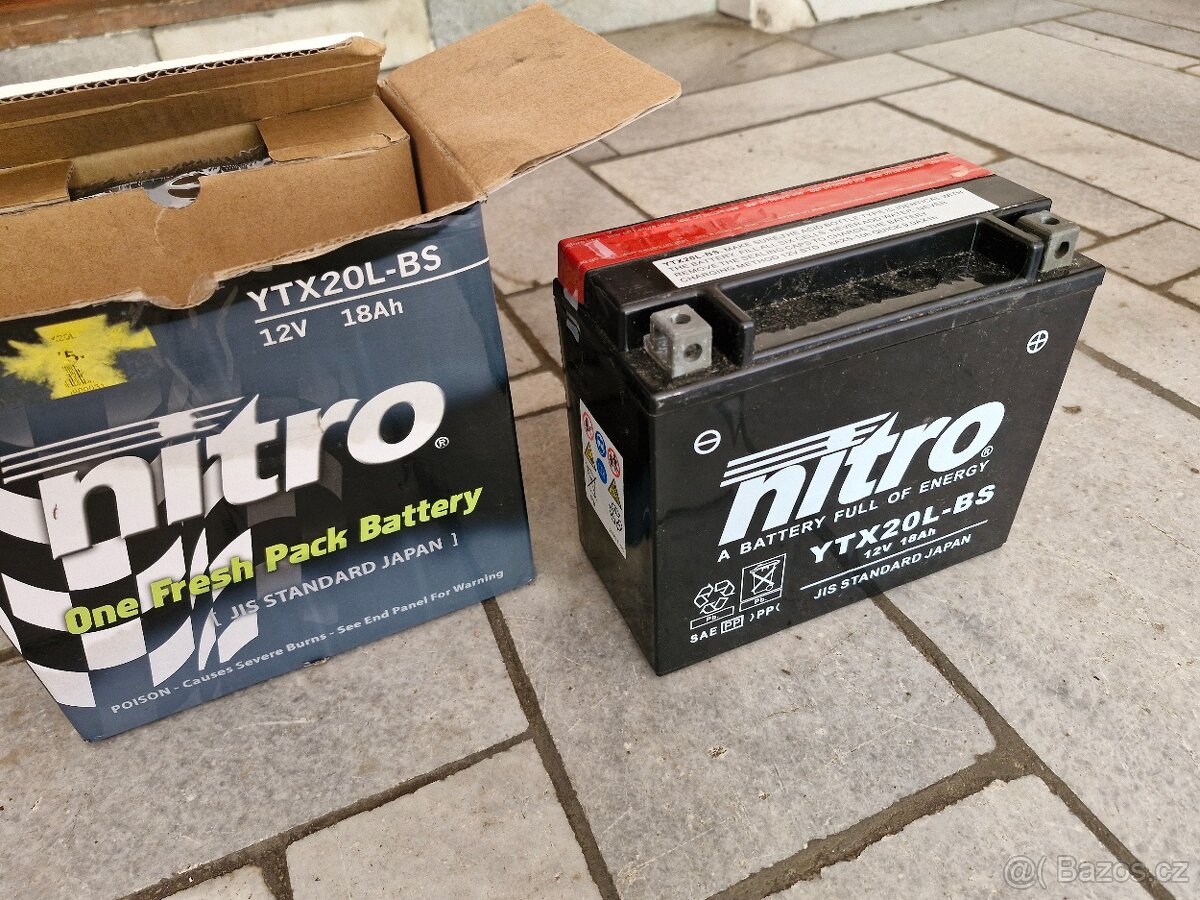 Motobaterie Nitro 12V 18Ah