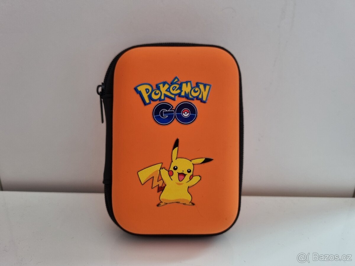 Pouzdro na sběratelské karty Pokémon oranžové