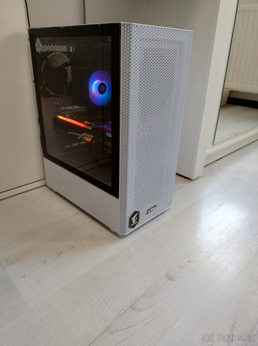 Herní PC Sestava AMD Ryzen 5600 White Style XPG