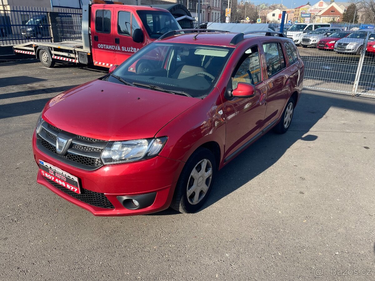 DACIA LOGAN MCV 1.2i 54KW 1Majitel ČR 2017