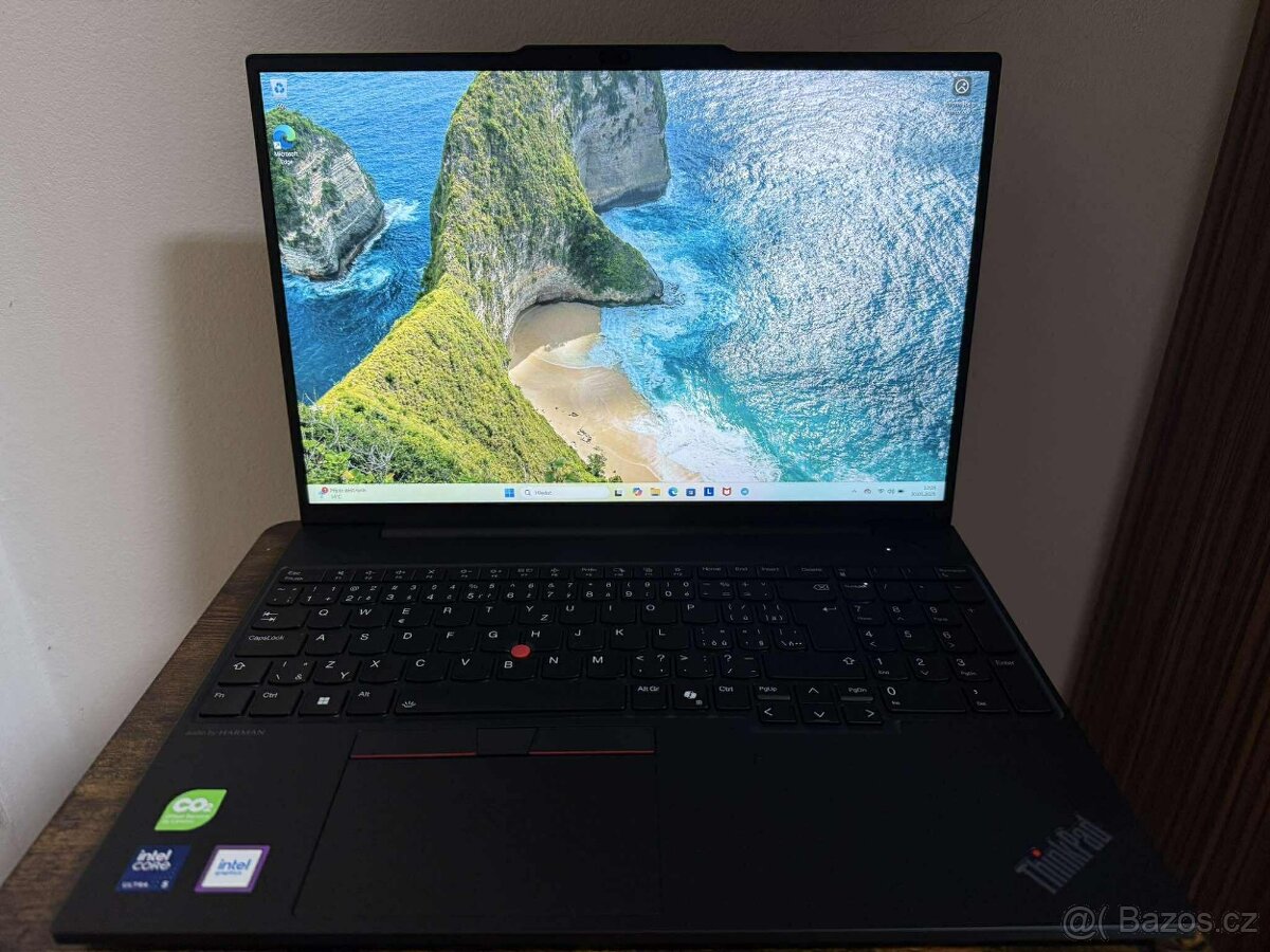 Notebook Lenovo ThinkPad E16 G2 Black (21MA002SCK)