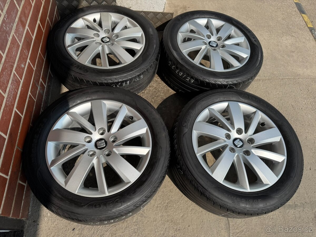 Alu 16" 5x112 SEAT LEON 5F letní 60% O3, G7, TOP