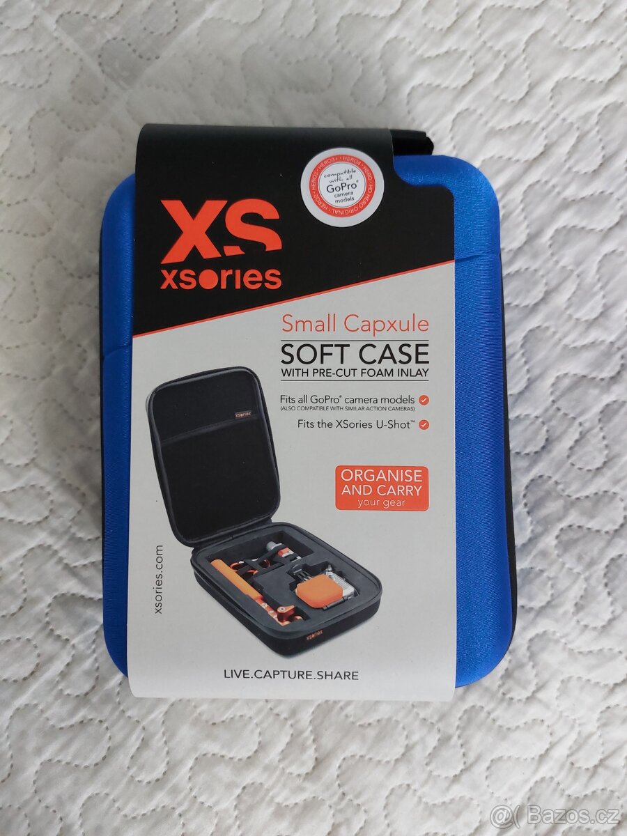 Pouzdro na kamery GoPro: XSORIES Capxule Small Blue