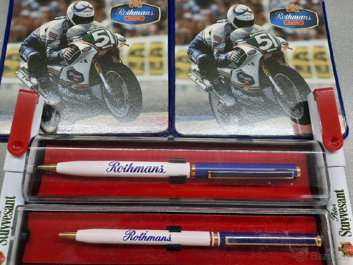 ROTHMANS kuličkové pero a další Nové