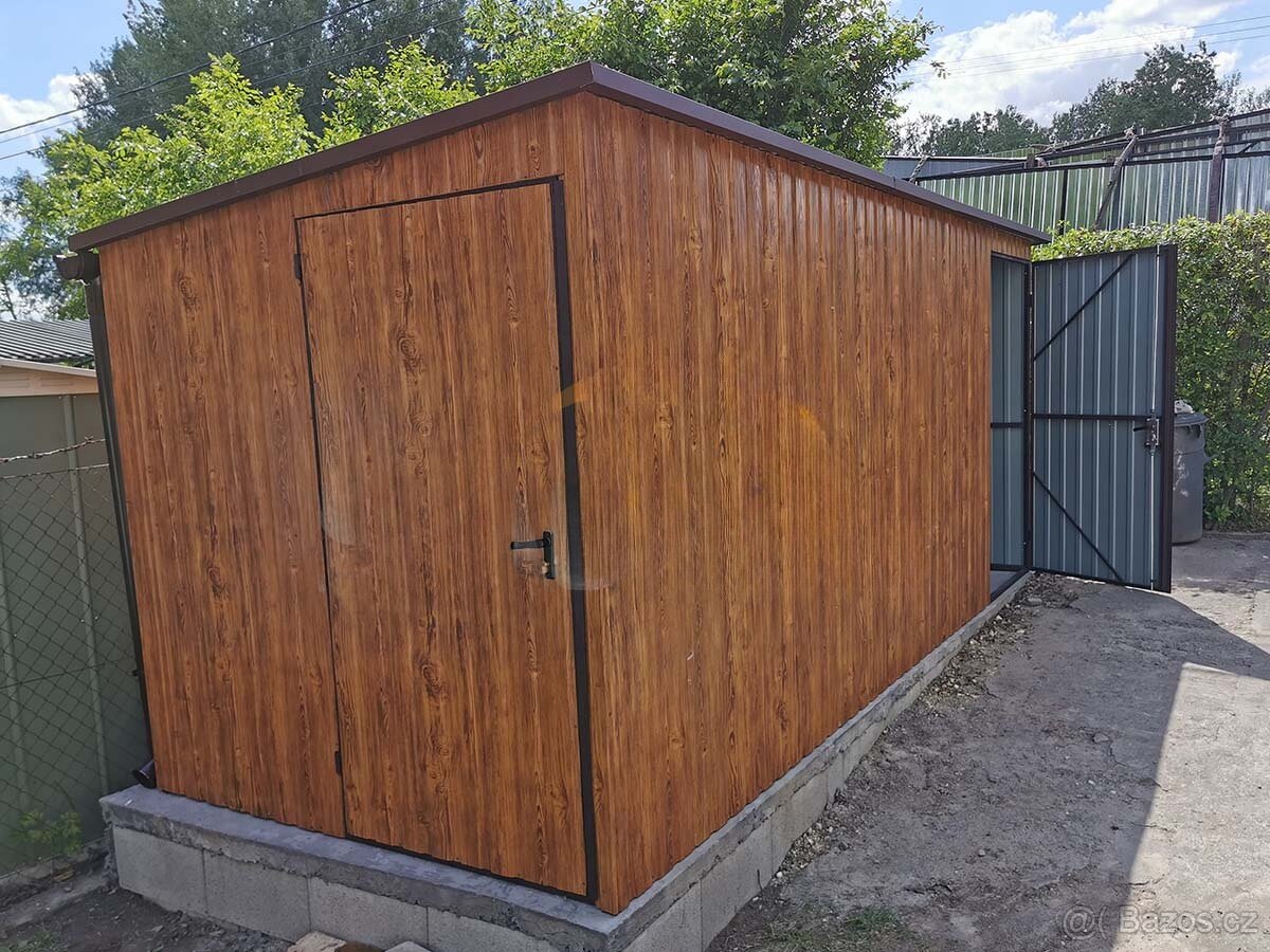 domek na zahradu /garaz.Dodáni a montáž v ceně.