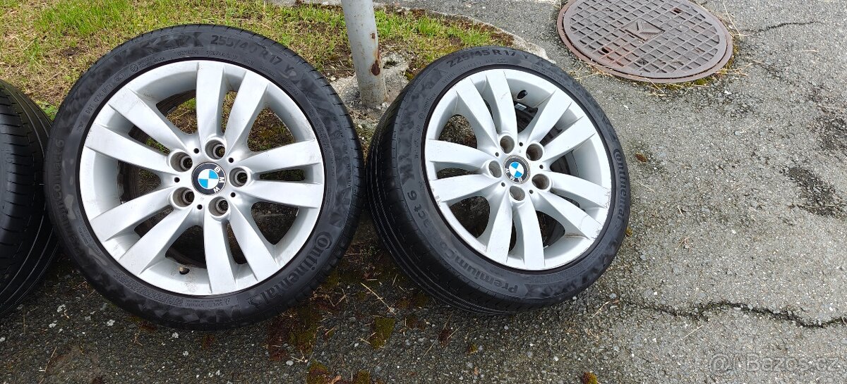 R17 BMW kola 161 225/45 255/40