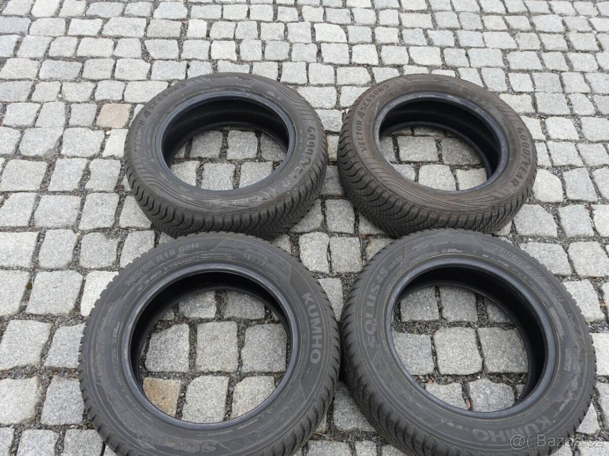 ZIMNÍ PNEU GOOD YEAR , KUMHO , 185/65R15