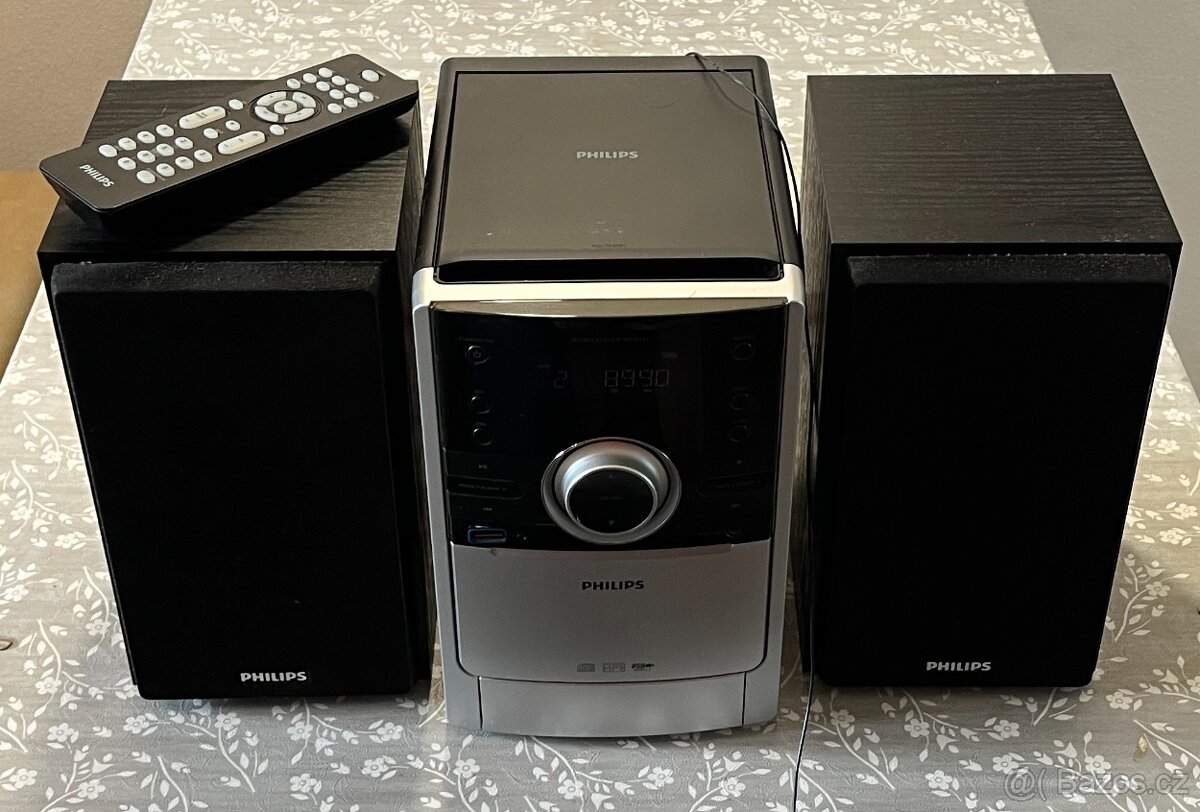 mini věž - rádio, cd a usb