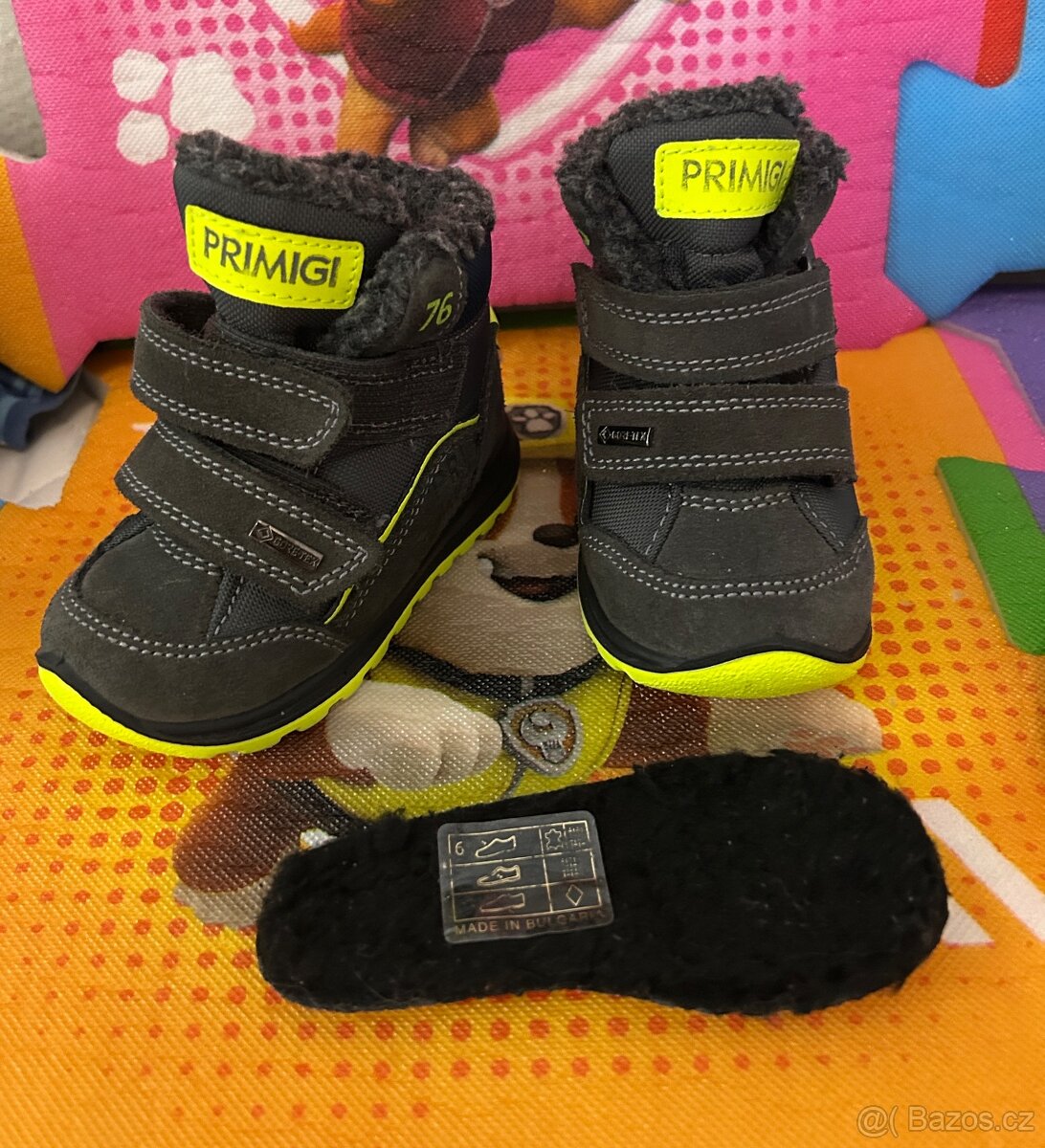 Zimní boty Primigi vel. 20, Gore-tex, top stav