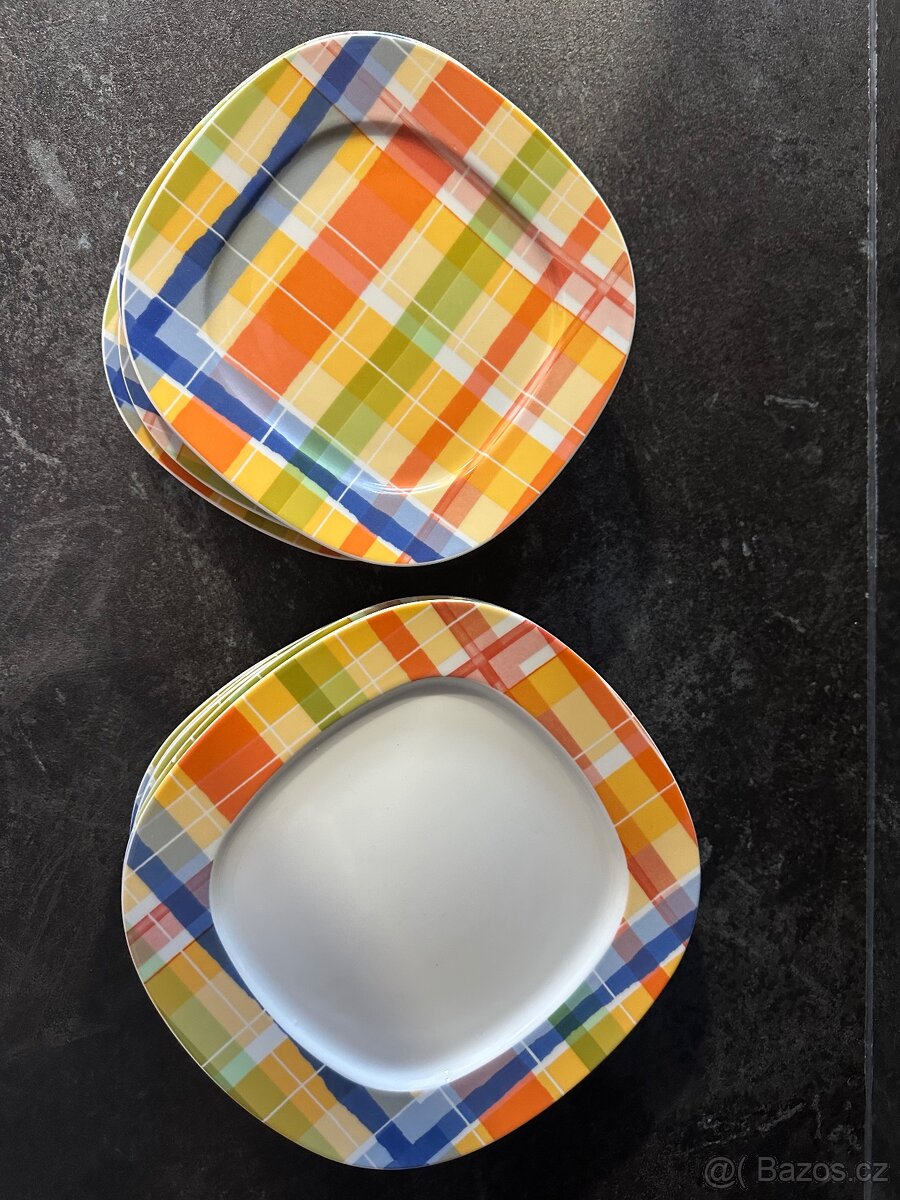 Sada 13 ks mělké a dezertní talíře Leon/ Thun