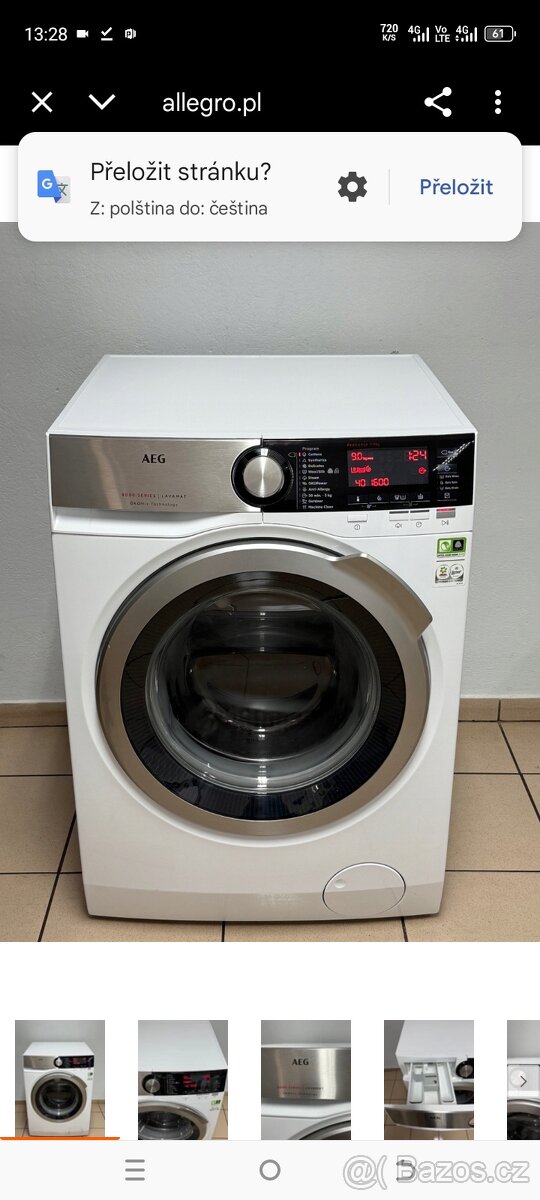 Pračka se sušičkou AEG DUAL 10/6kg